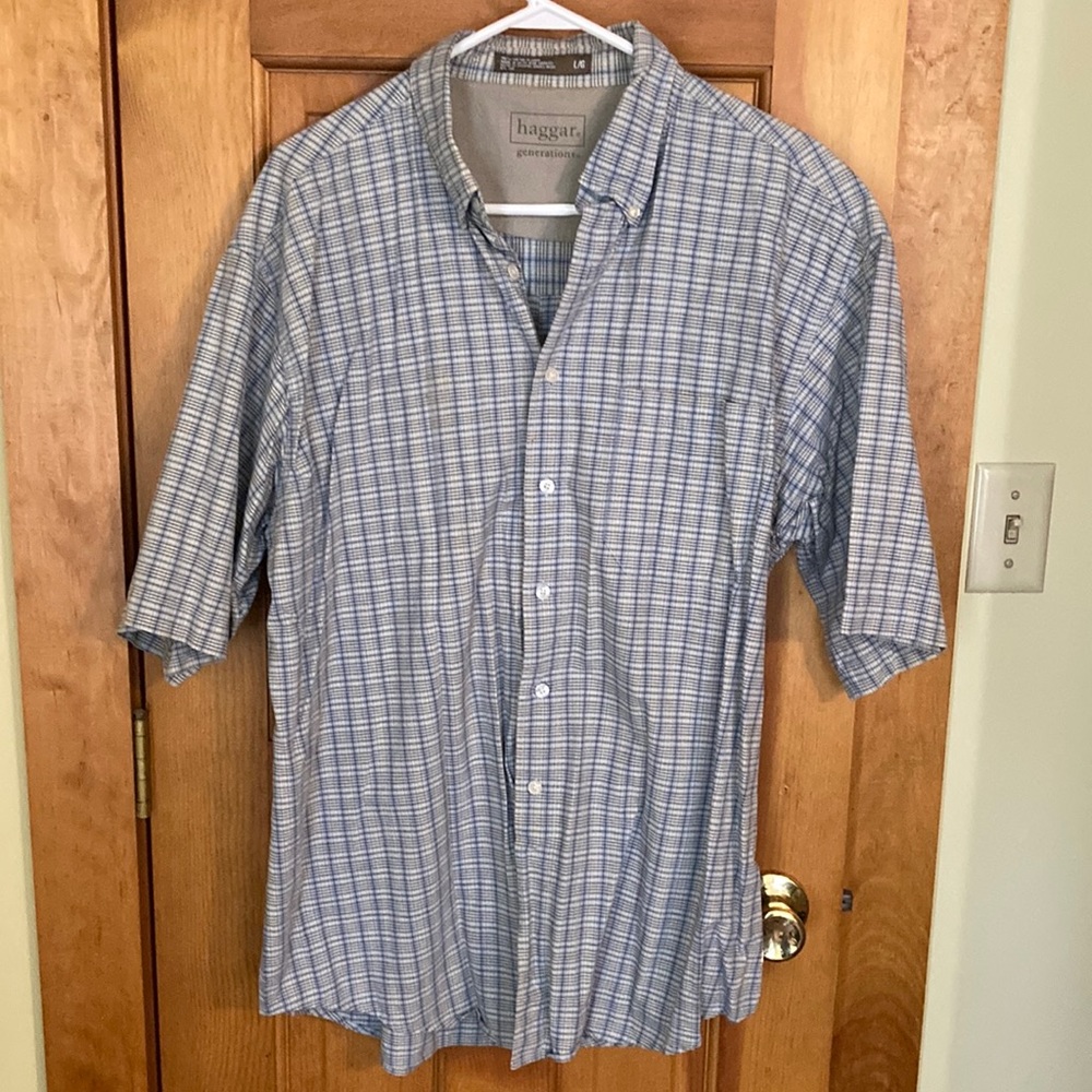 Haggar- generations | Button Down Top | L
